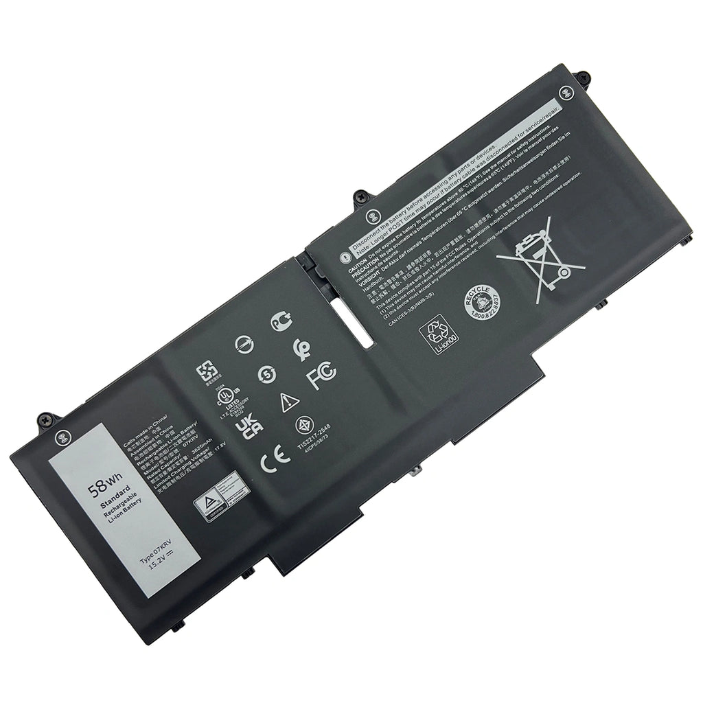 INTIFO 07KRV Laptop Battery Compatible with Dell Latitude 5330 5430 Precision 3570 M69D0
