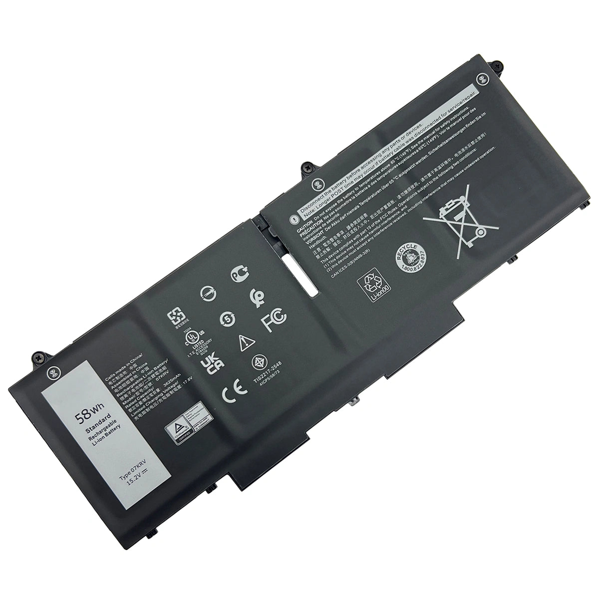 INTIFO 07KRV Laptop Battery Compatible with Dell Latitude 5330 5430 Precision 3570 M69D0