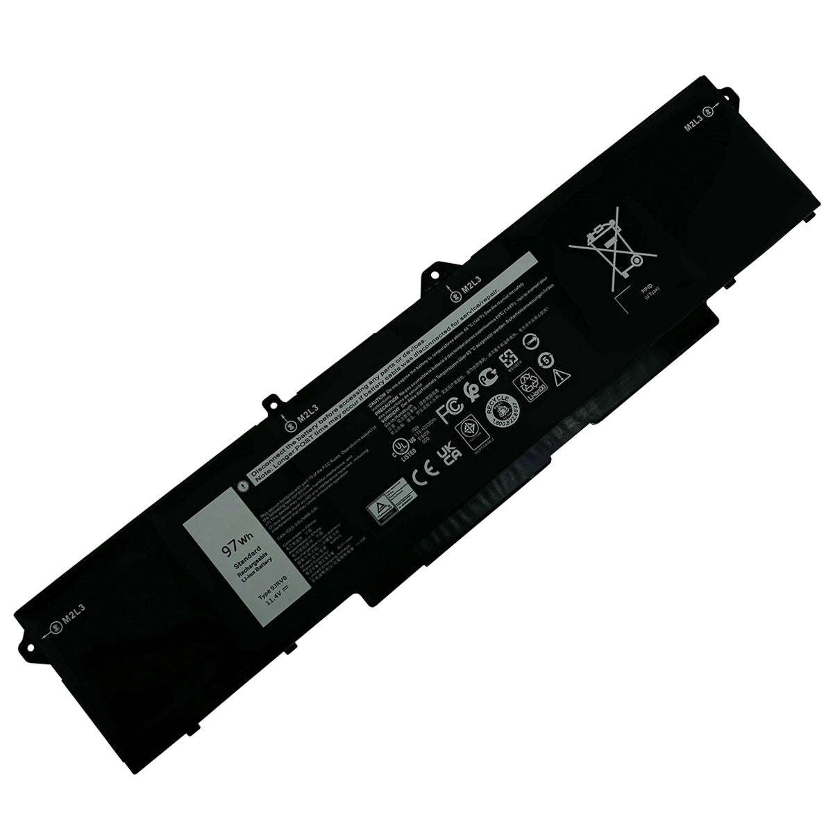 INTIFO 9JRV0 Laptop Battery Compatible with Dell Latitude 15 5521 5531 Precision 15 3561 Alienware m17 R5 AMD 05RGW