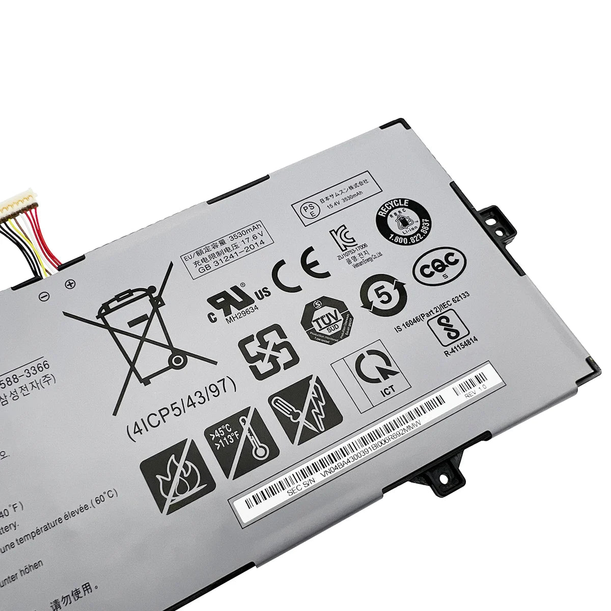 INTIFO AA-PBSN4AT Laptop Battery Compatible with Samsung Galaxy Book 15.6" NP750TDA Series