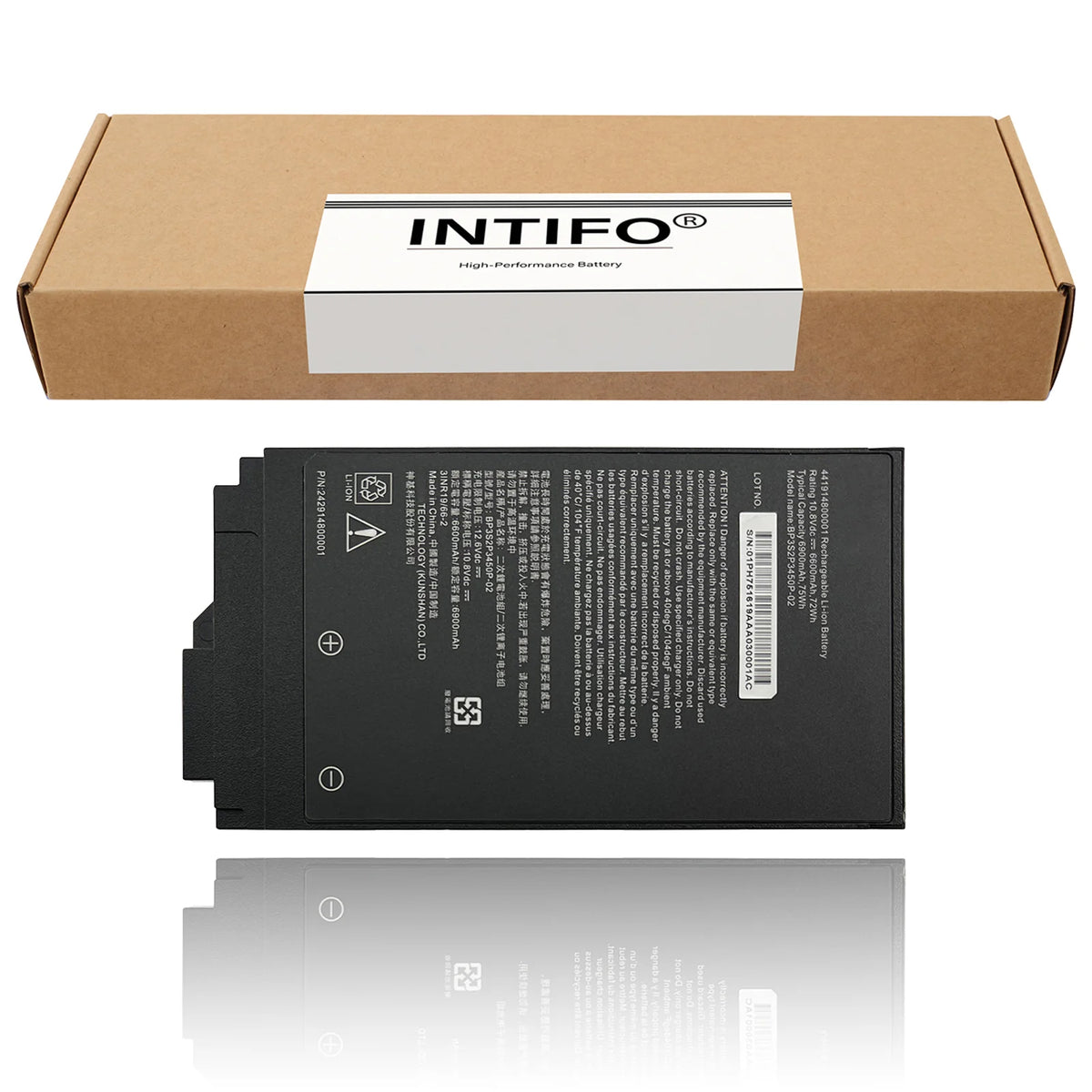 INTIFO BP3S2P3450P-02 Laptop Battery Compatible with Getac S410 G4 BP3S2P3450P-03