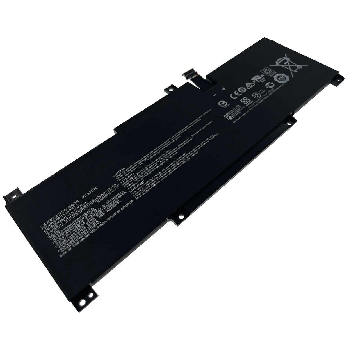 INTIFO BTY-M49 Laptop Battery Compatible with MSI MS-14C1 Prestige 14 A10SC-009 A10RB-015CN i7-10710U