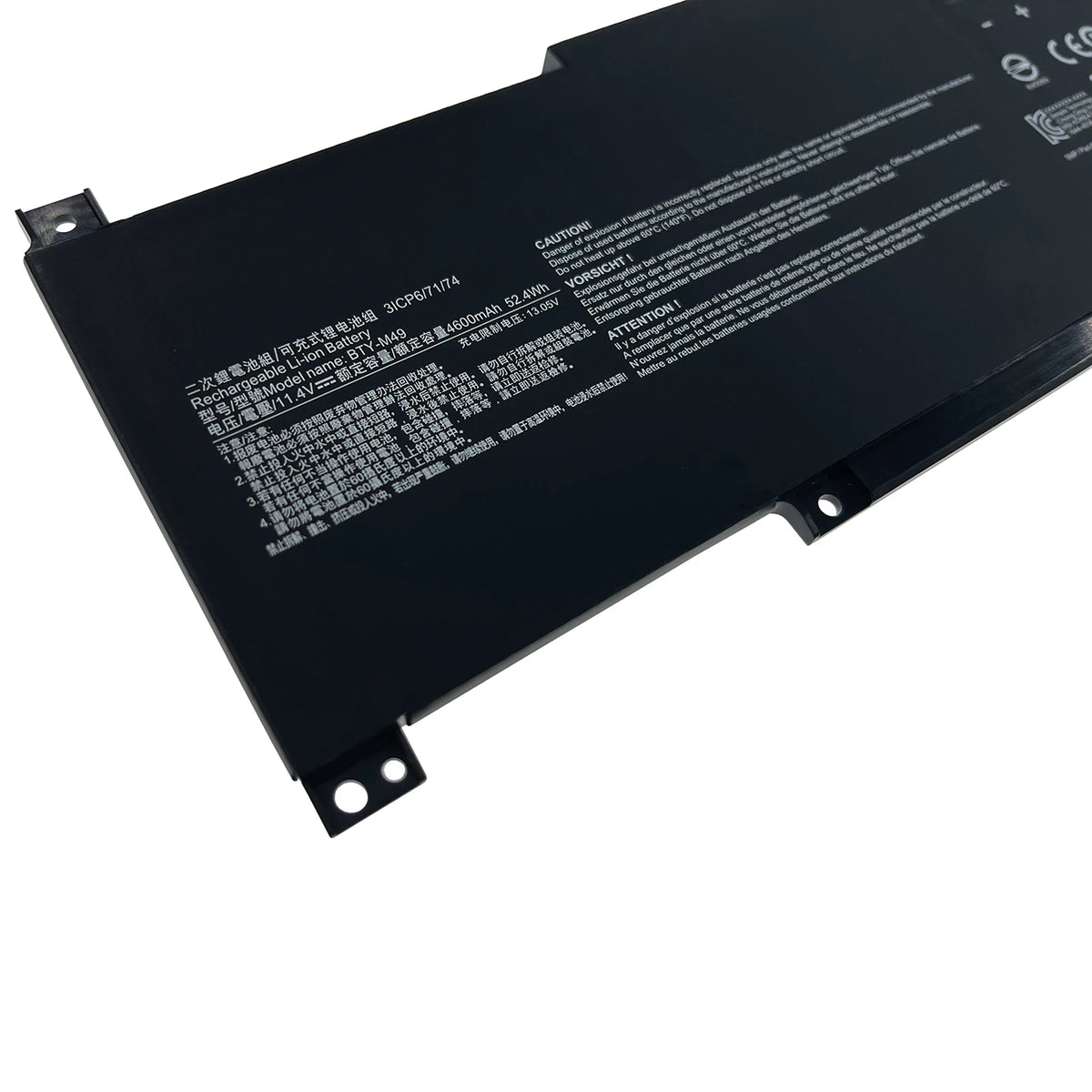INTIFO BTY-M49 Laptop Battery Compatible with MSI MS-14C1 Prestige 14 A10SC-009 A10RB-015CN i7-10710U
