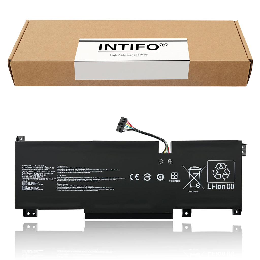 INTIFO BTY-M492 Laptop Battery Compatible with MSI Katana GF66 12UX Pulse GL66 GL76 12UX