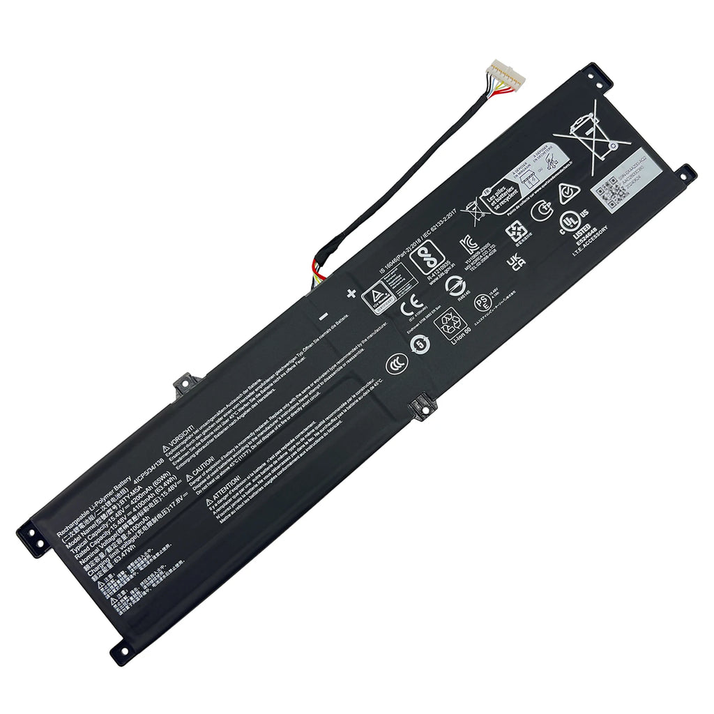 INTIFO BTY-M5A Laptop Battery Compatible with MSI Creator M16 HX C14VEG Sword 16 17 HX B14VEKG