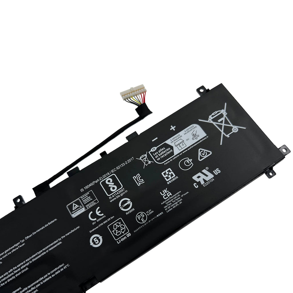 INTIFO BTY-M6M3 Laptop Battery Compatible with MSI Raider GE68HX GE78HX 13VF/13VG/13VI/14VFG/14VGG