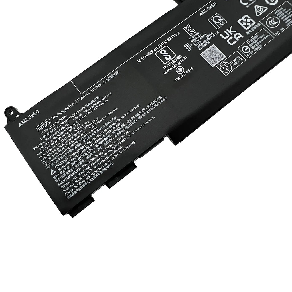 INTIFO BX03XL Laptop Battery Compatible with HP EliteBook 830 845 860 865 G11 ZBook Firefly 14 16 G11 HSTNN-AB1D