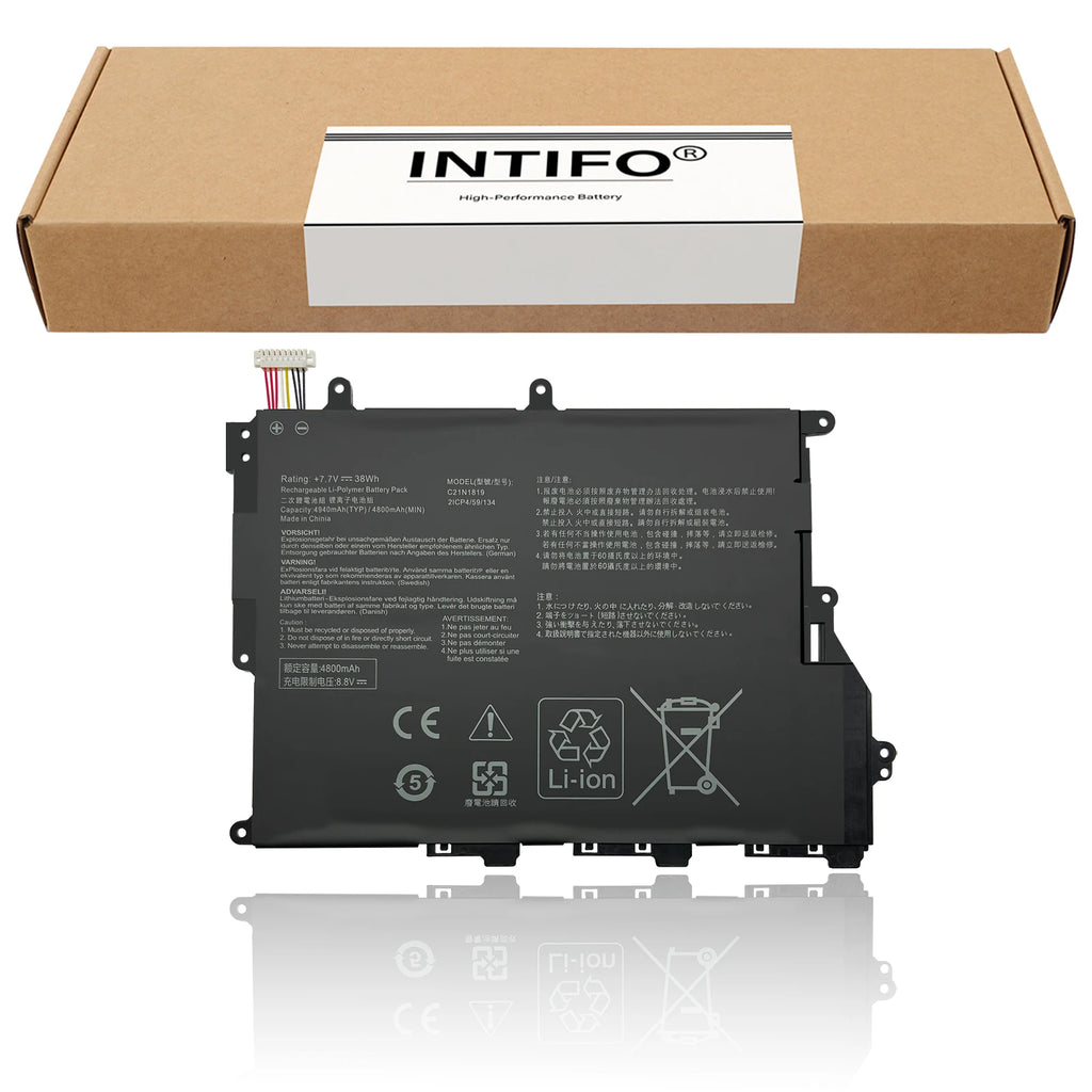 INTIFO C21N1819 Laptop Battery Compatible with Asus Vivobook 14 F420FA S420UA R459UA X420FA A420UA C21N1819_1