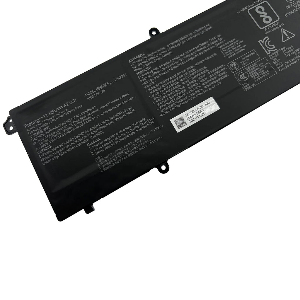 INTIFO C31N2201 Laptop Battery Compatible with Asus Vivobook X1504VA F1605ZA S1605PA