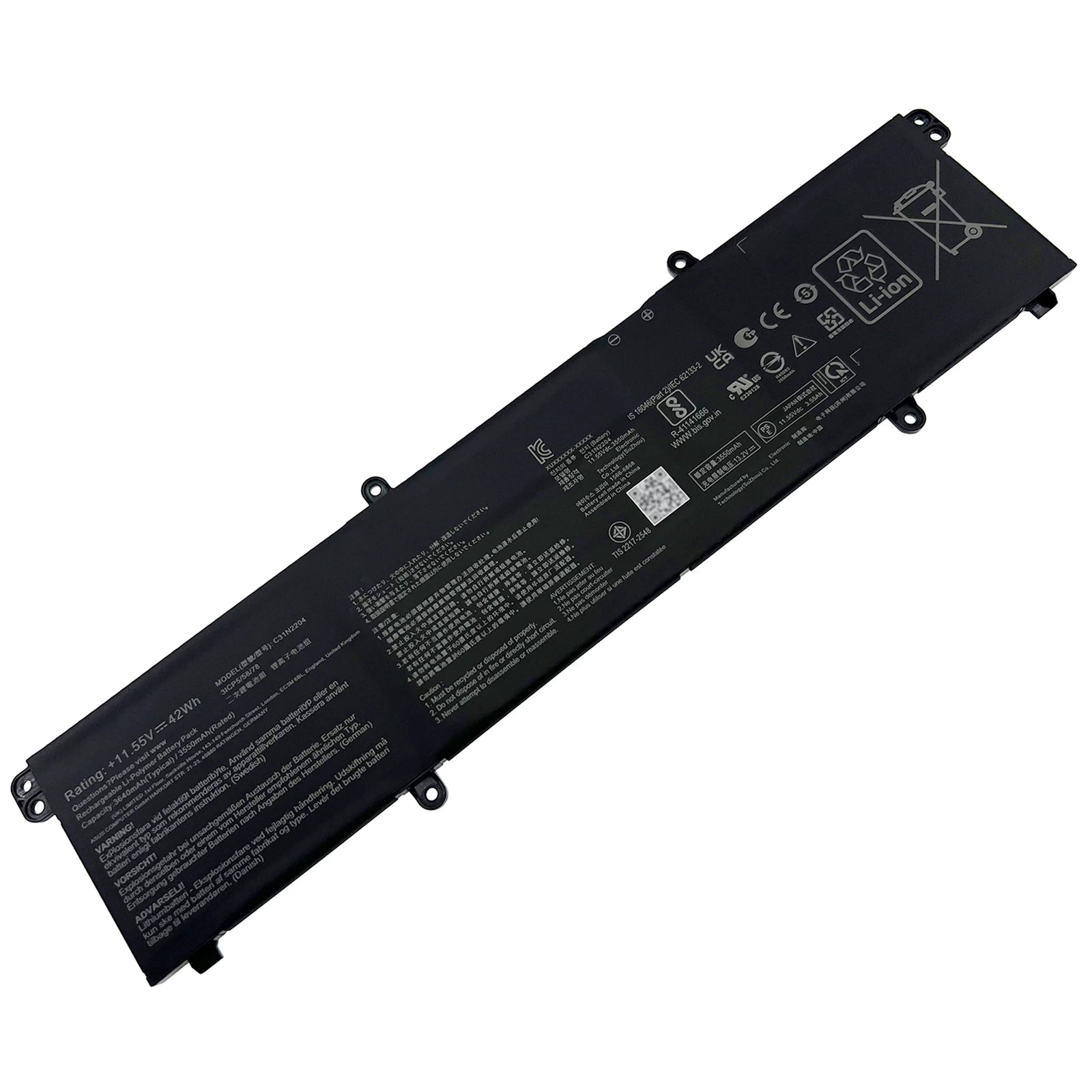 INTIFO C31N2204 Laptop Battery Compatible with Asus Vivobook Go 14 E1404FA E1404GA