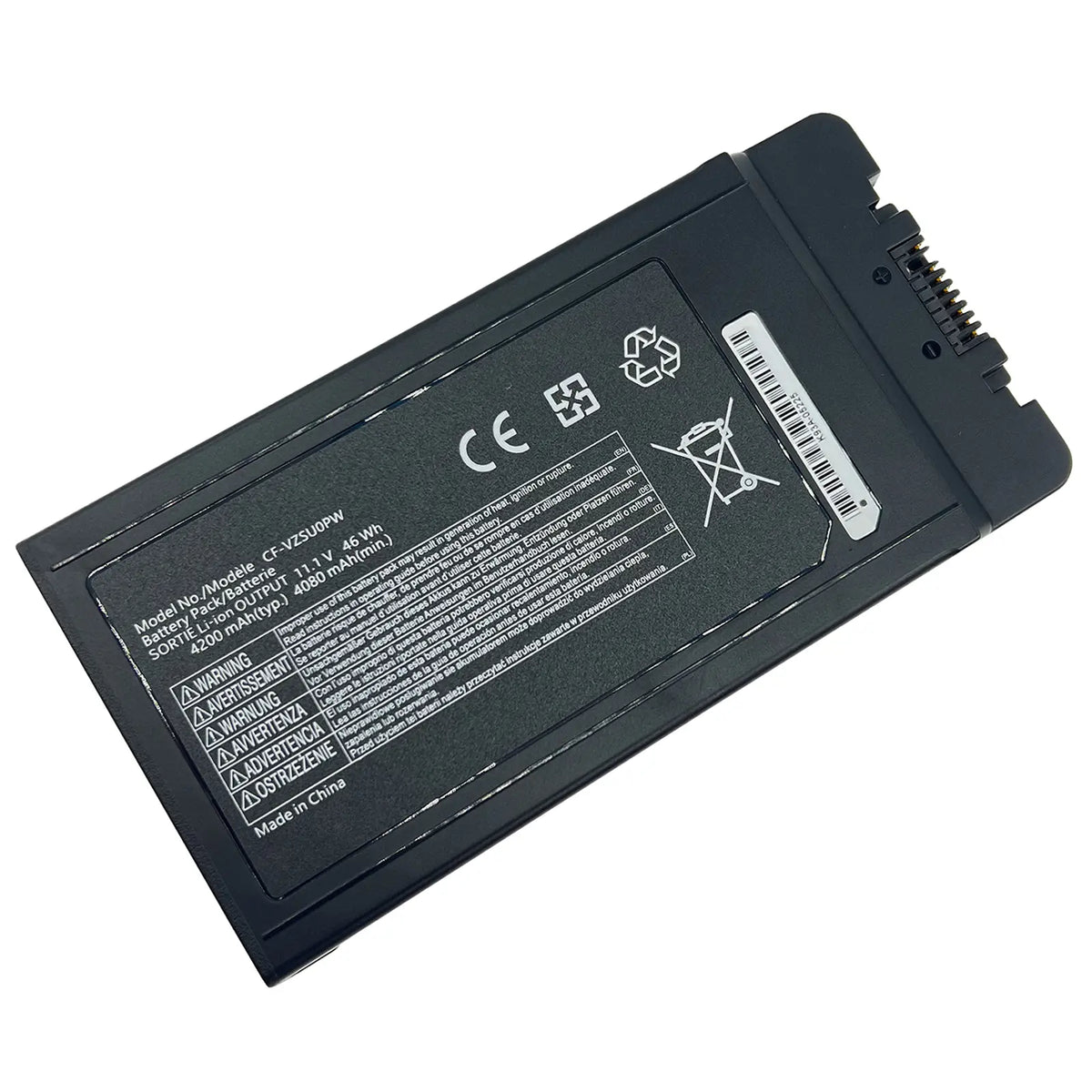INTIFO CF-VZSU0PW Laptop Battery Compatible with Panasonic Toughbook CF-54 CF54 MK1 MK2 MK3 54 Gloved Multi Touch Series 51S CF-54F9001KM