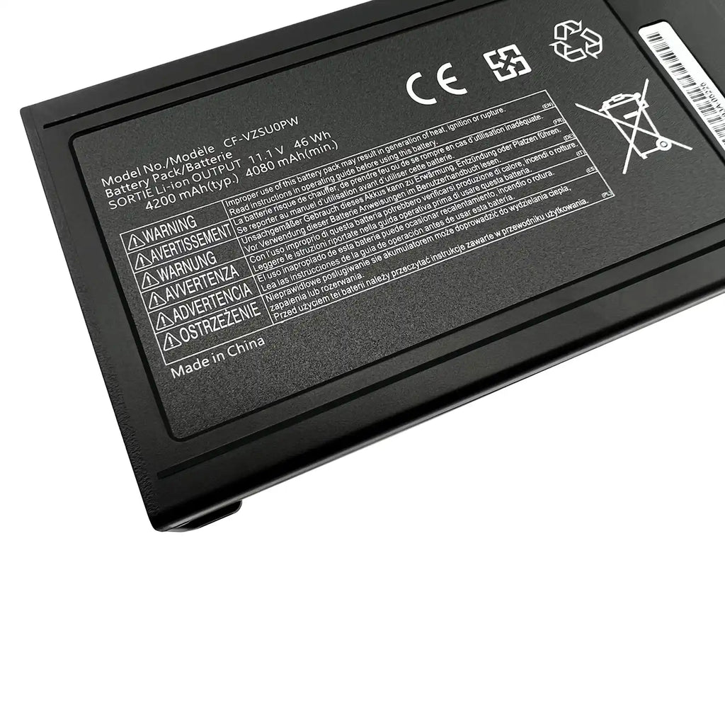 INTIFO CF-VZSU0PW Laptop Battery Compatible with Panasonic Toughbook CF-54 CF54 MK1 MK2 MK3 54 Gloved Multi Touch Series 51S CF-54F9001KM
