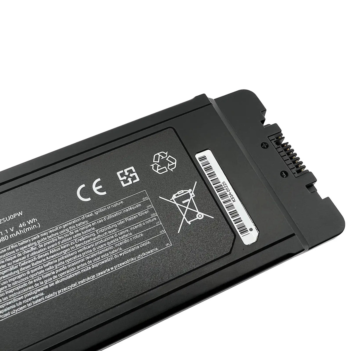 INTIFO CF-VZSU0PW Laptop Battery Compatible with Panasonic Toughbook CF-54 CF54 MK1 MK2 MK3 54 Gloved Multi Touch Series 51S CF-54F9001KM