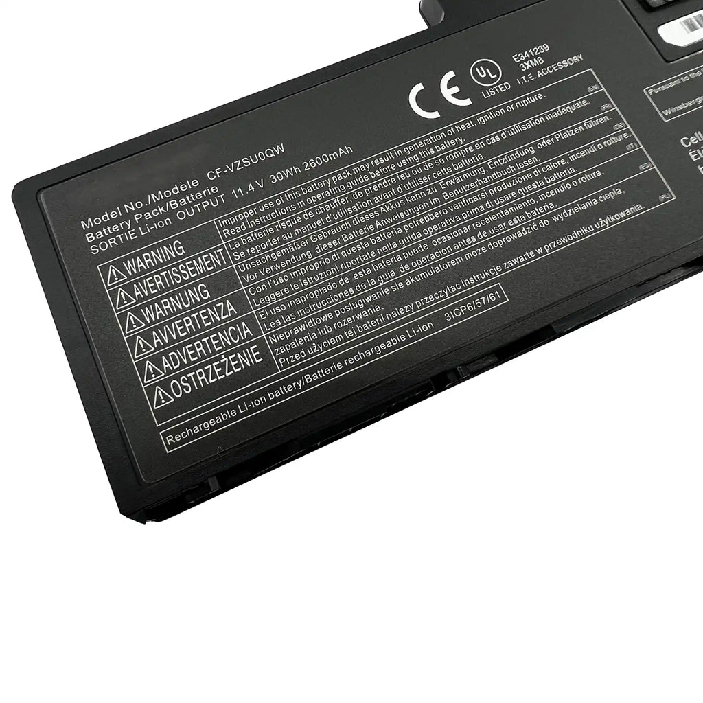 INTIFO CF-VZSU0QW Laptop Battery Compatible with Panasonic Toughbook CF-20 CF20 Mk1 Tablet PC CF-20A0205NG Toughpad FZ-A2 FZ-A2A200CA3 CF-VZSU0QK