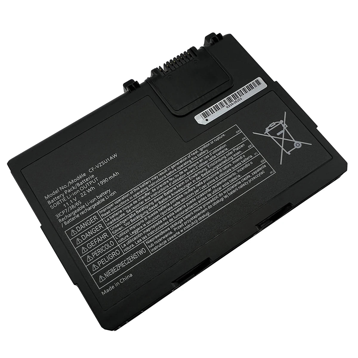 INTIFO CF-VZSU1AW Laptop Battery Compatible with Panasonic Toughbook CF-33 CF33 MK1 Notebook CF-VZSU1AR