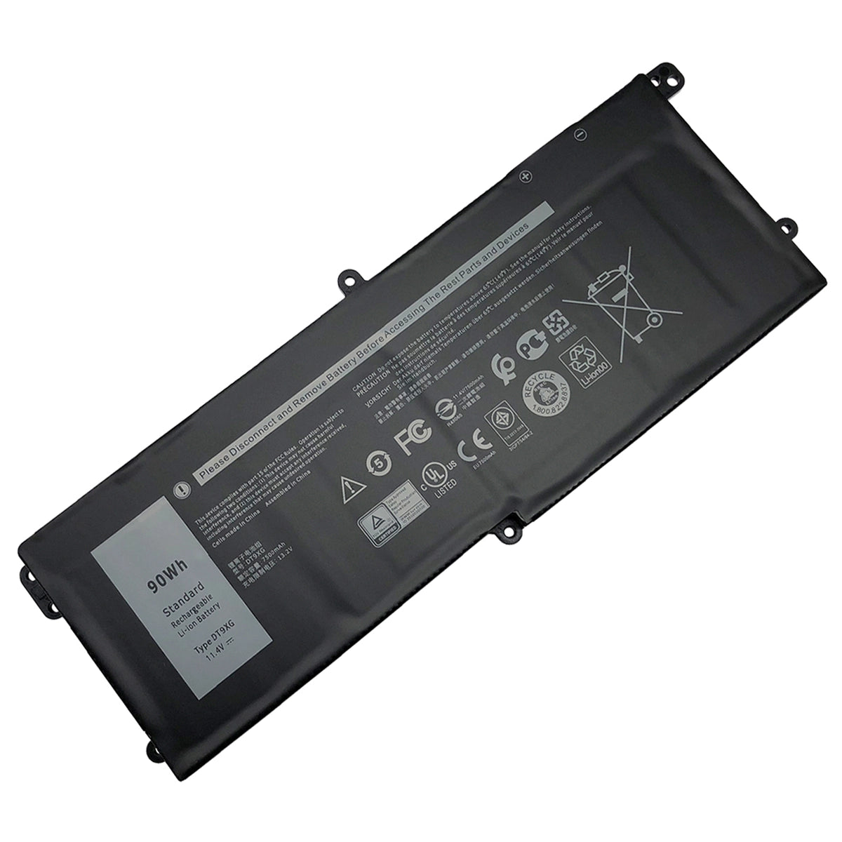 INTIFO DT9XG Laptop Battery Compatible with Dell Alienware Area-51m R1 R2 ALWA51M-D1968W 07PWKV