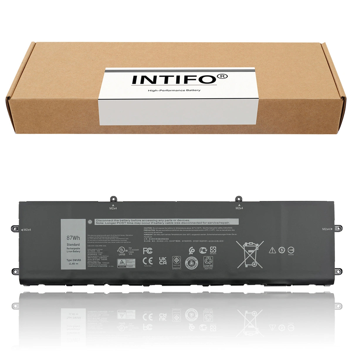 INTIFO DWVRR Laptop Battery Compatible with Dell Alienware X15 X17 R1 R2 817GN NR6MH