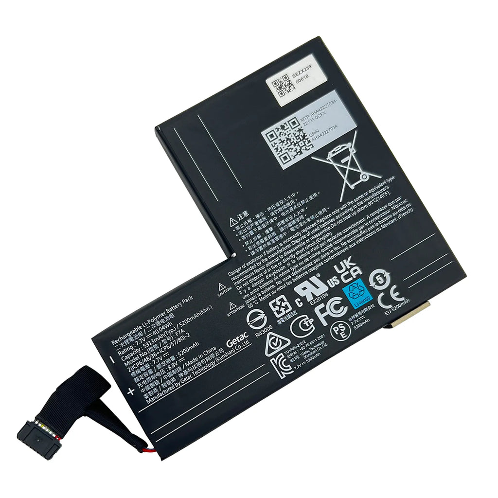 INTIFO F7A Replacement Battery Compatible with Steam Deck Handheld Gaming PC 2(ICP6/48/36+ICP6/57/80)-2