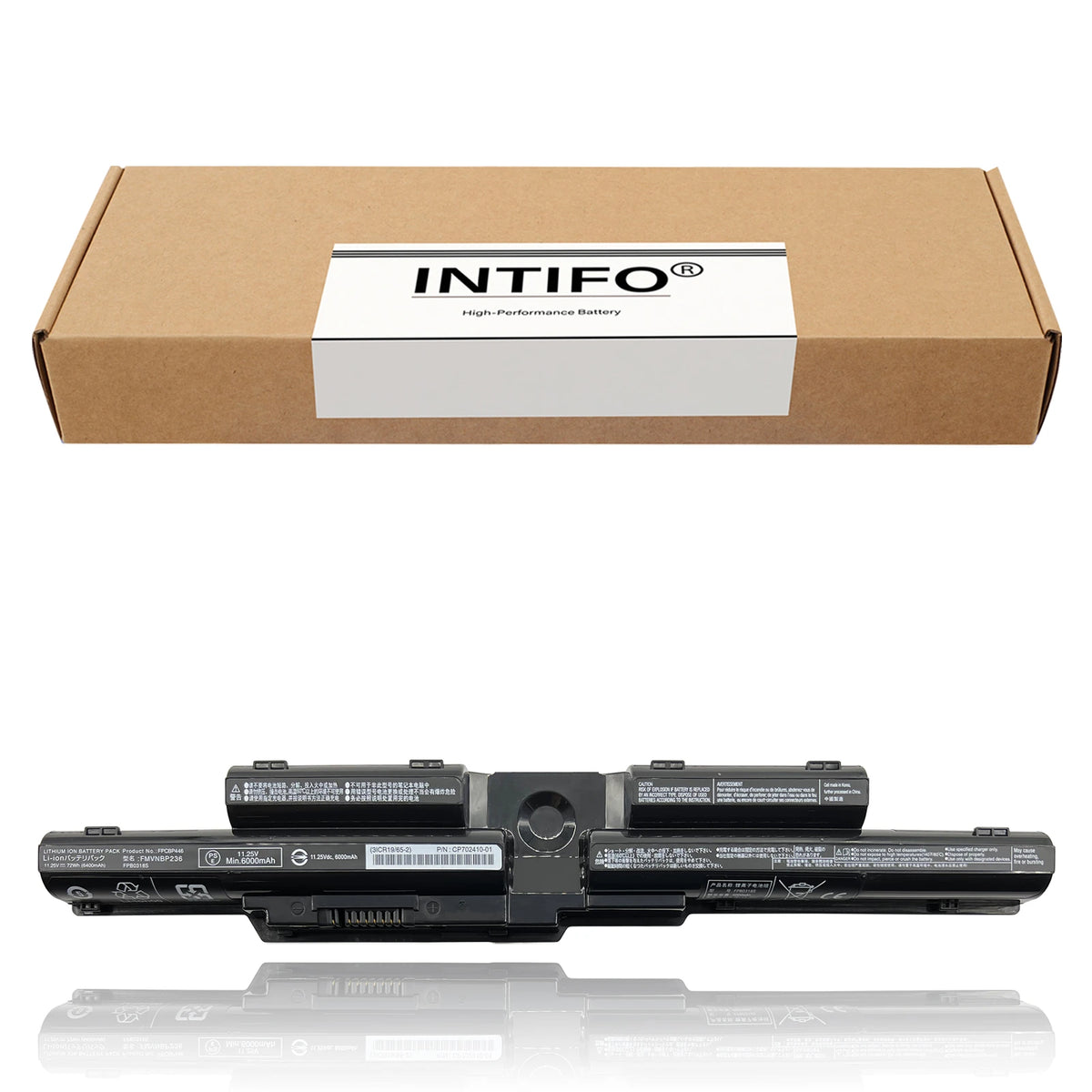 INTIFO FPCBP446 Laptop Battery Compatible with Fujitsu LifeBook T725 T726 FPB0318S FPB0344S