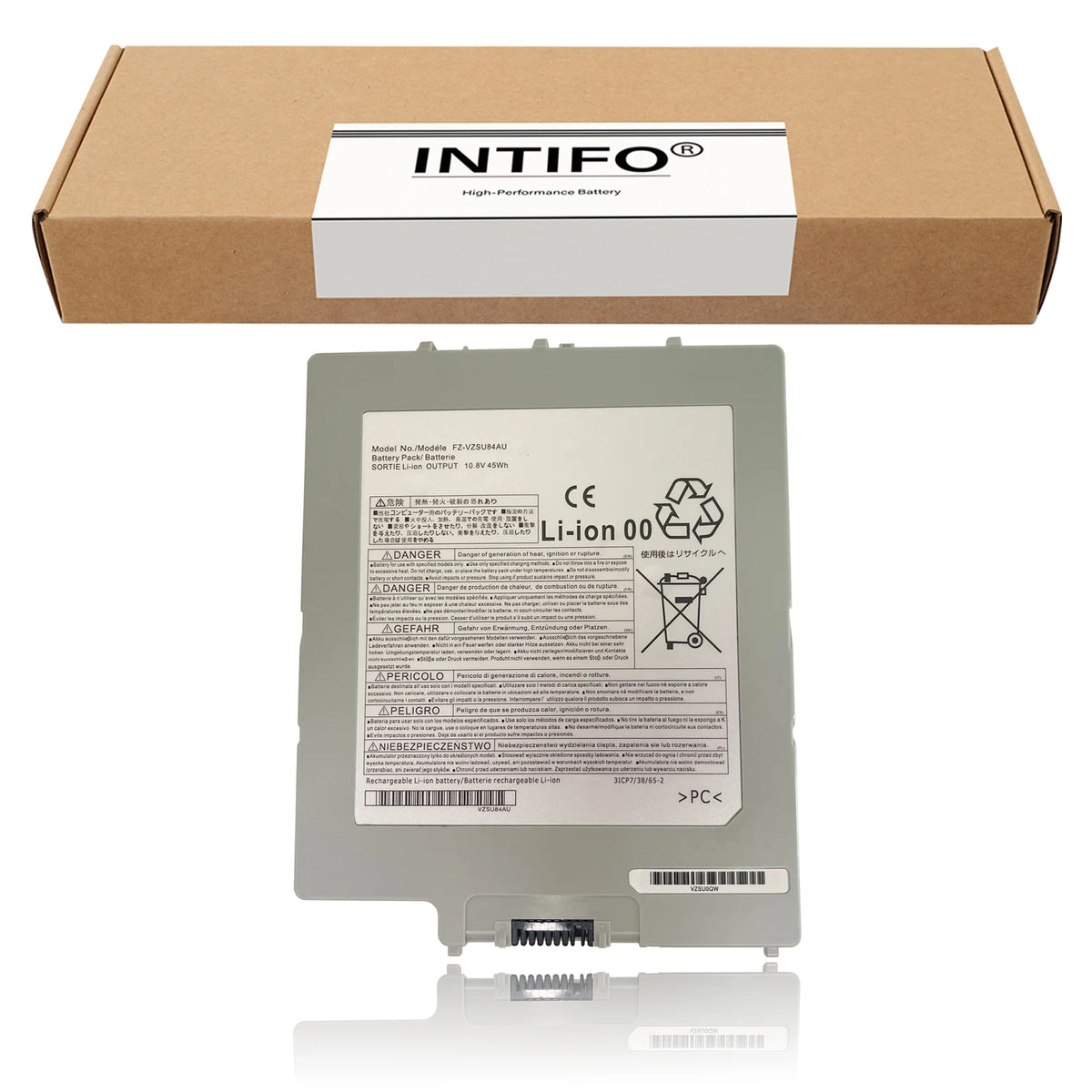 INTIFO FZ-VZSU84AU Laptop Battery Compatible with Panasonic Toughpad FZ-G1 Tablet FZ-VZSU84U FZ-VZSU84R