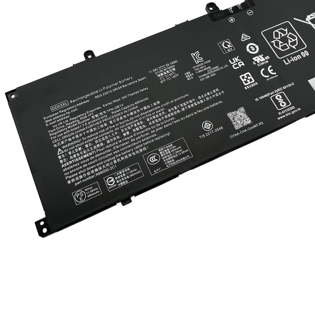 INTIFO GD03XL Laptop Battery Compatible with HP Envy x360 2-in-1 14-fa0000 EliteBook Ultra G1q