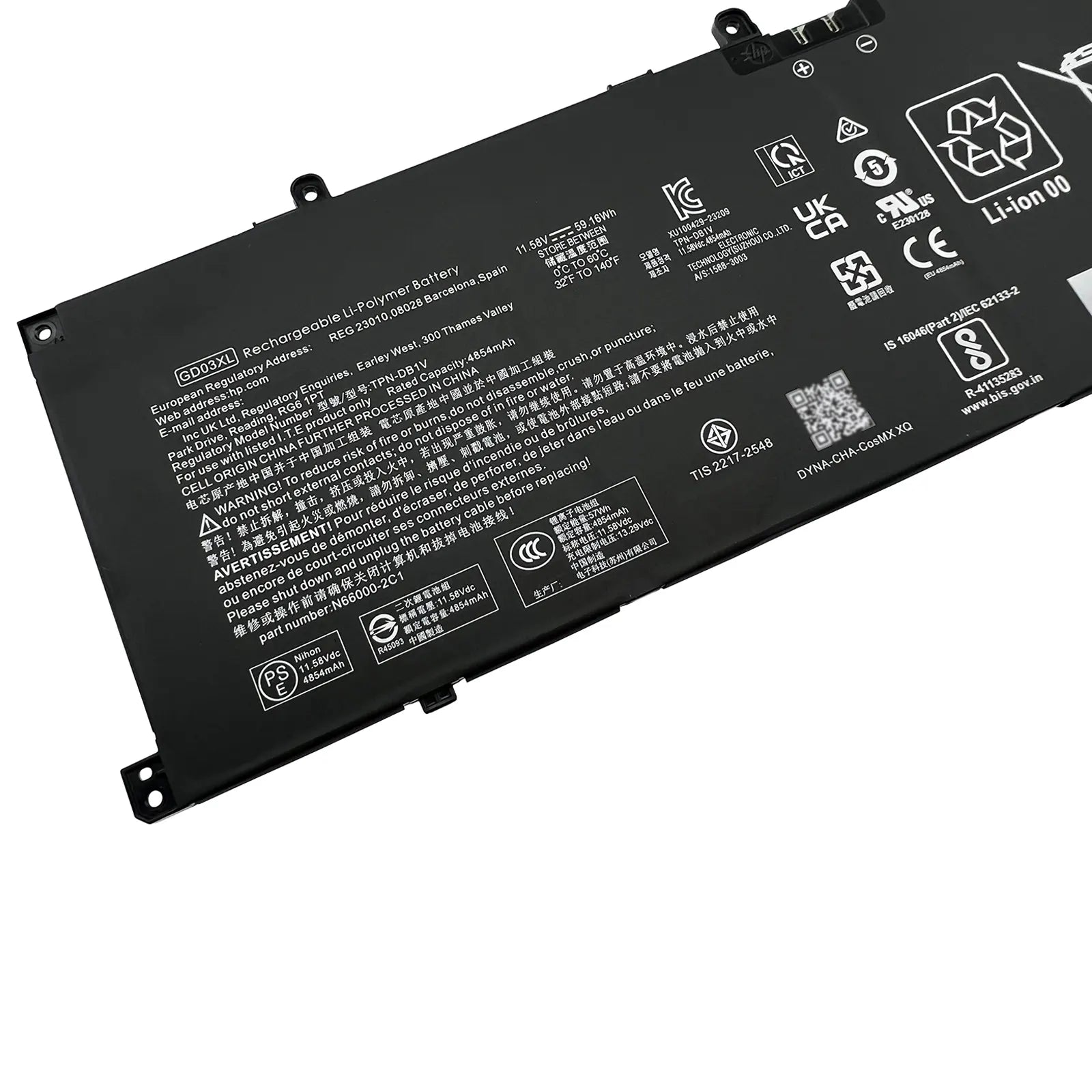 INTIFO GD03XL Laptop Battery Compatible with HP Envy x360 2-in-1 14-fa0000 EliteBook Ultra G1q