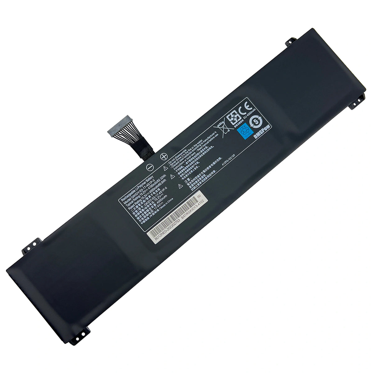INTIFO GKIDY-03-17-4S1P-0 Laptop Battery Compatible with MACHENIKE MACHCREATOR-MC MR27 Terrans Force QC7 LAPQC71A