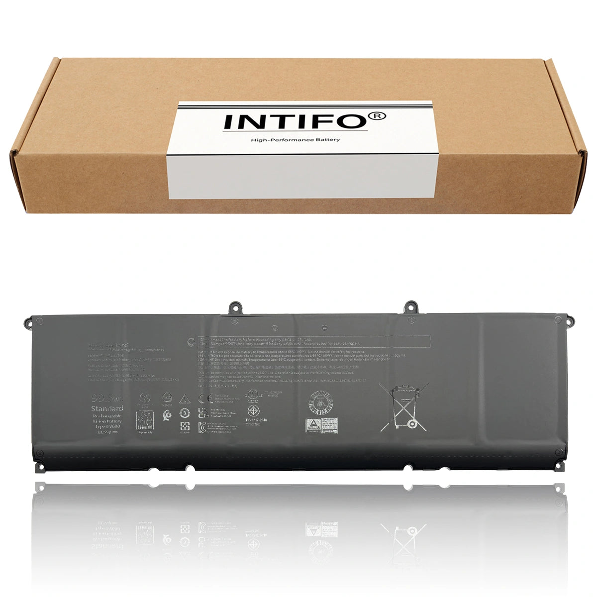 INTIFO KV690 Laptop Battery Compatible with Dell Precision 5680 5690 6D2HW WPYCV