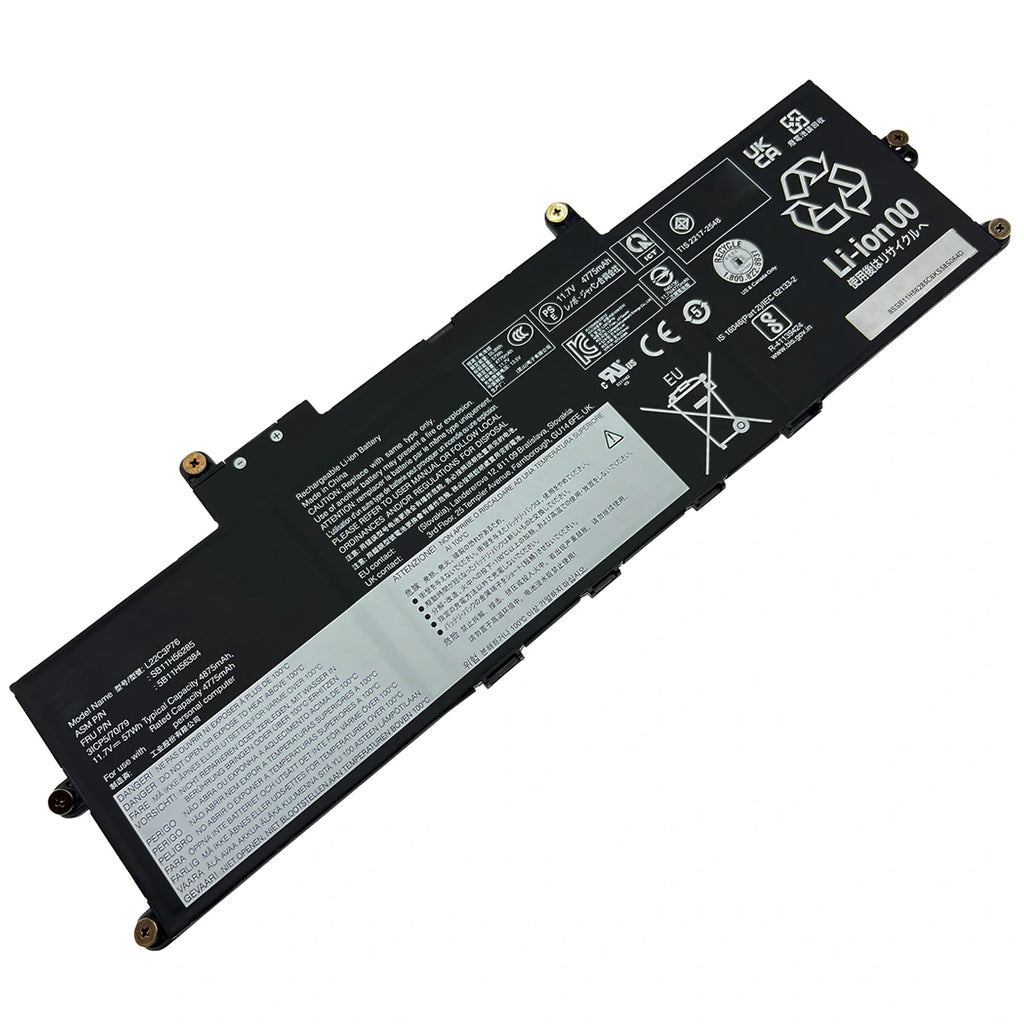 INTIFO L22C3P76 Laptop Battery Compatible with Lenovo ThinkPad X1 Carbon 12th Gen L22B3P73 L22D3P77