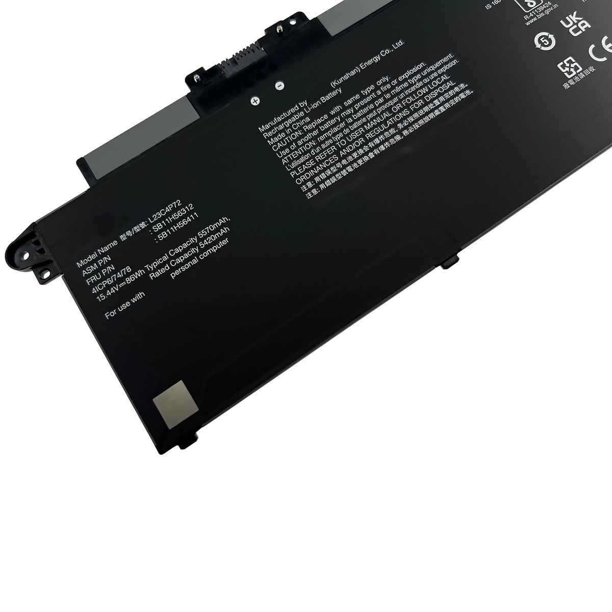 INTIFO L23C4P72 Laptop Battery Compatible with Lenovo ThinkPad T16 Gen 3 Gen 4 ThinkPad P16s Gen 4 L23M4P71 L23C4P71