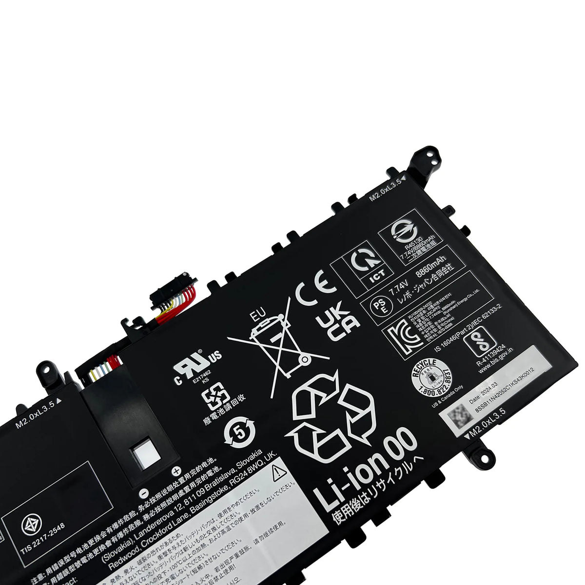 INTIFO L23C4PF2 Laptop Battery Compatible with Lenovo Yoga Slim 7 14Q8X9 Type 83ED L23M4PF2
