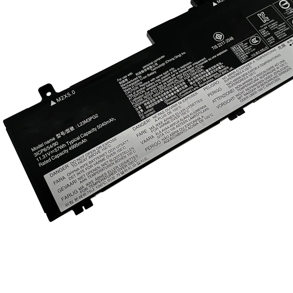 INTIFO L23M3PG2 Laptop Battery Compatible with Lenovo ThinkPad E14 Gen 6 E16 Gen 2 L23D3PG2 L23B3PG2