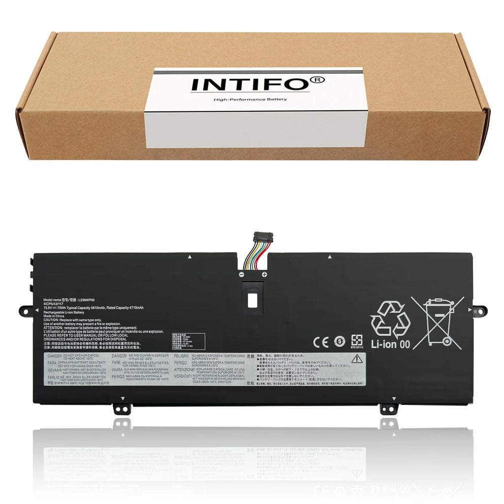 INTIFO L23M4PH0 Laptop Battery Compatible with Lenovo Yoga 9 2-in-1 14IMH9 ThinkBook Plus G5 Tab/Station L23D4PH0