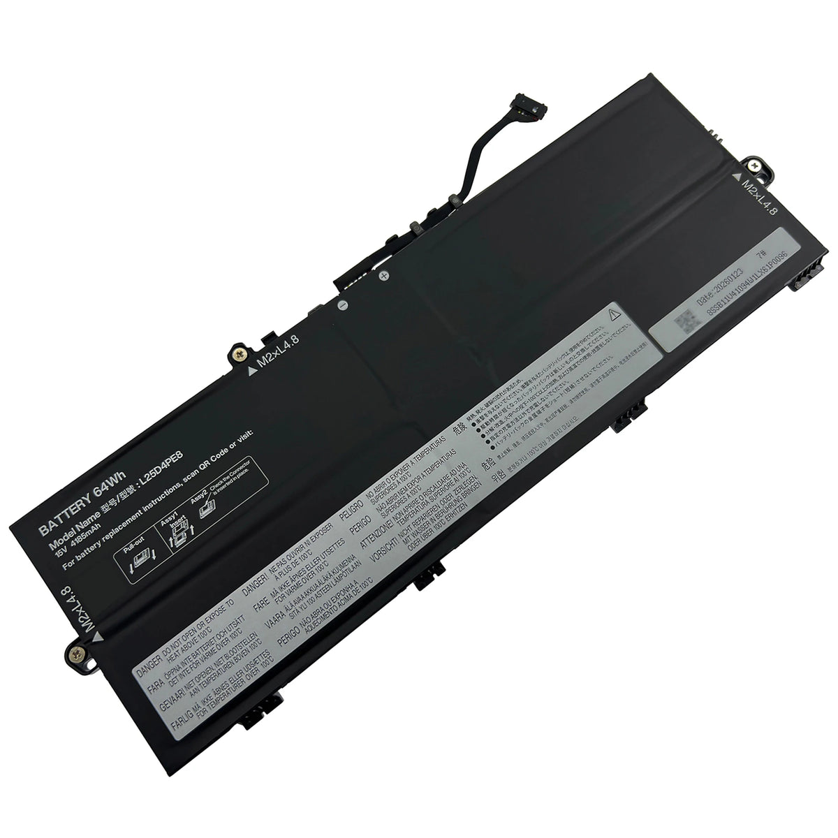 INTIFO L24M4PG5 L25D4PE8 Laptop Battery Compatible with Lenovo ThinkPad E14 Gen 7 E16 Gen 3 L24D4PG5 L24X4PG5