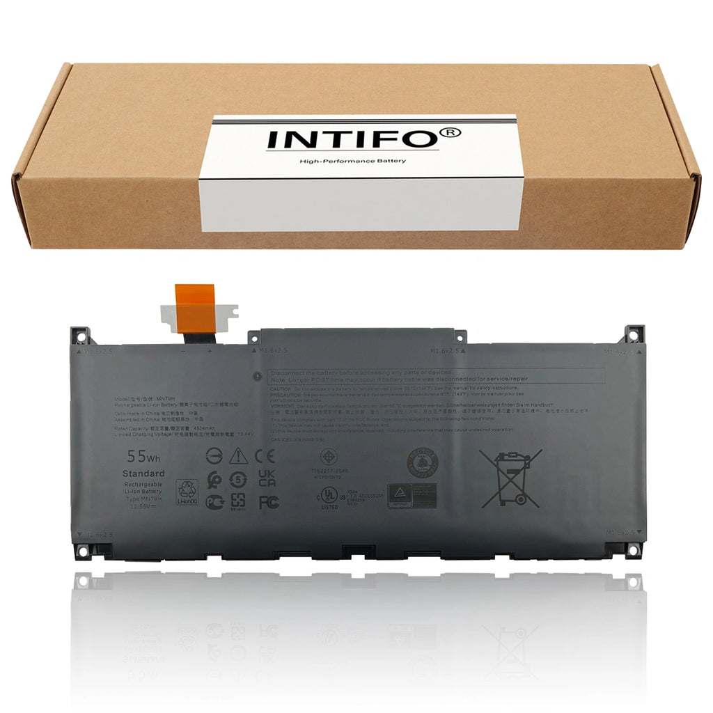 INTIFO MN79H Laptop Battery Compatible with Dell XPS 13 Plus 9320 J7H5M NXRKW