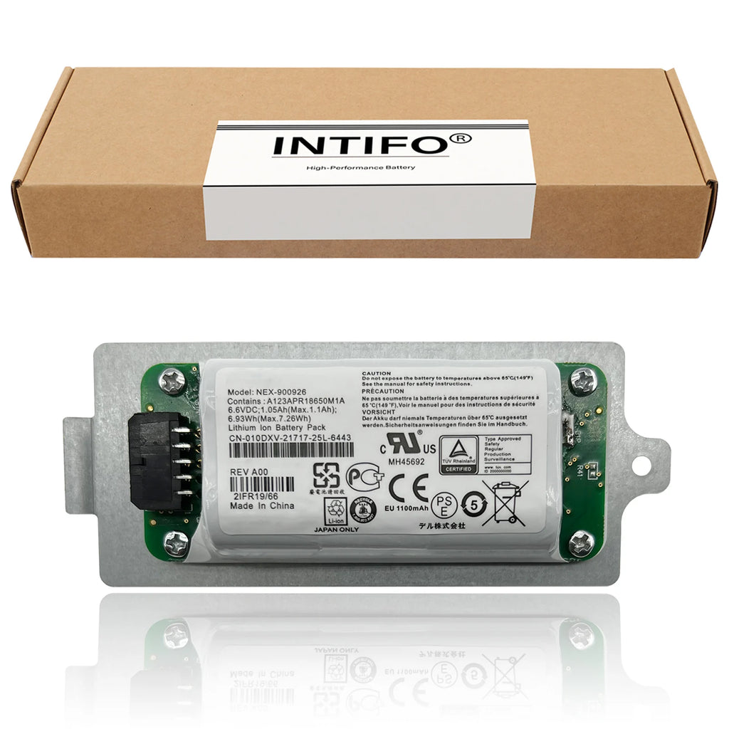 INTIFO NEX-900926 Smart Battery Compatible with Dell EqualLogic Module Type 15 18 19 PS4210 PS6210 PS6610 Controller