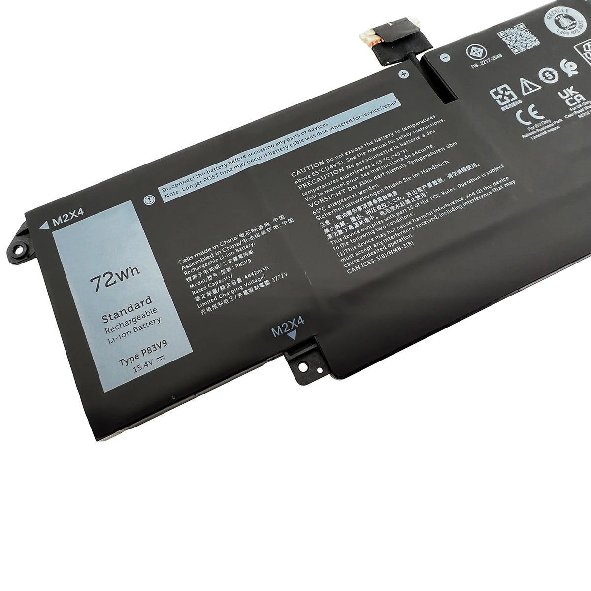 INTIFO P83V9 Laptop Battery Compatible with Dell Precision 5470 5480 5490 CDTT2 YXP8T