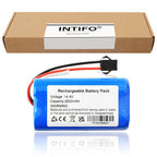 INTIFO MICR18650F8M7-4S1P Replacement Battery for Ionvac SmartClean 2000 Robovac 7687