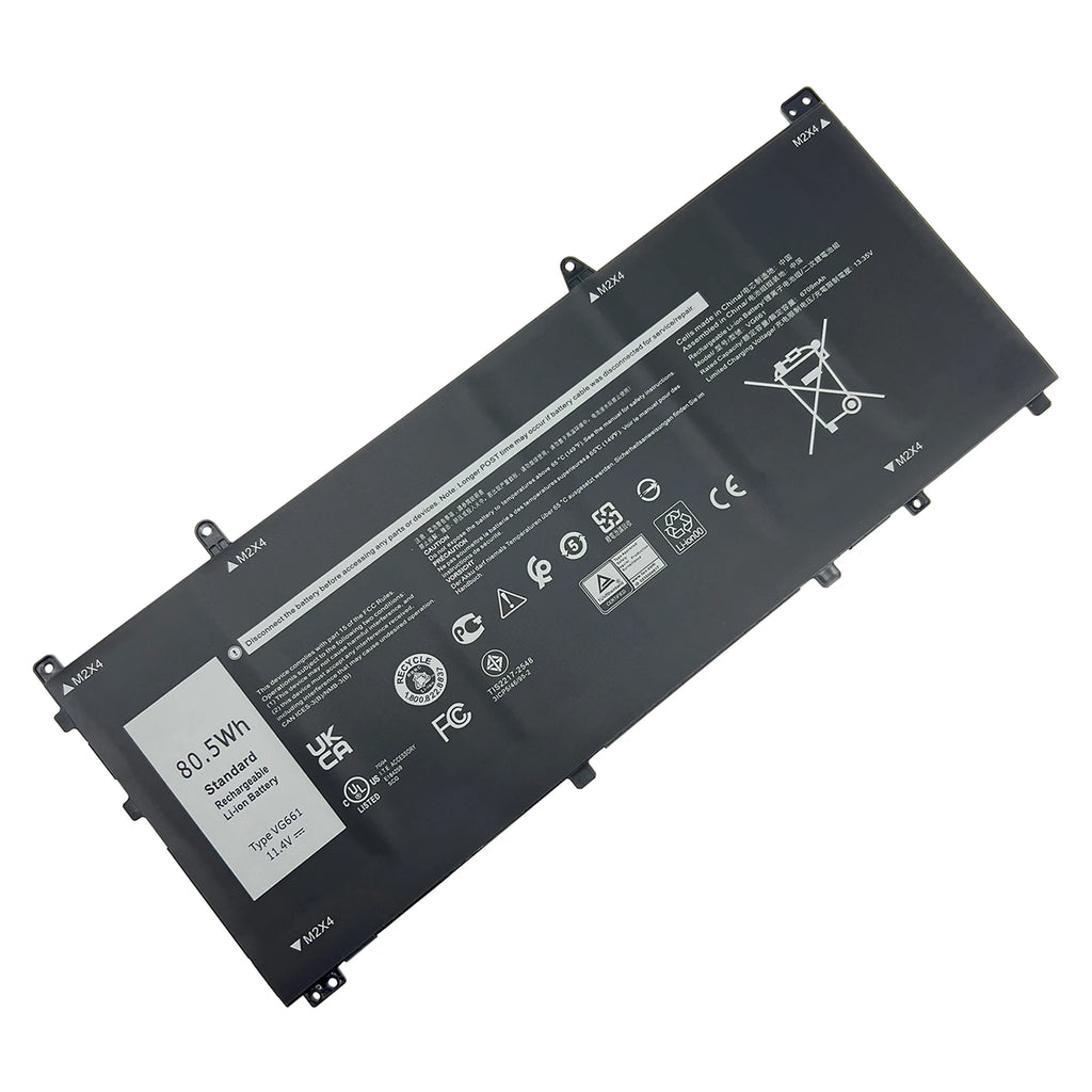 INTIFO VG661 Laptop Battery Compatible with Dell Alienware X14 R1 R2 GD3C9 V4N84