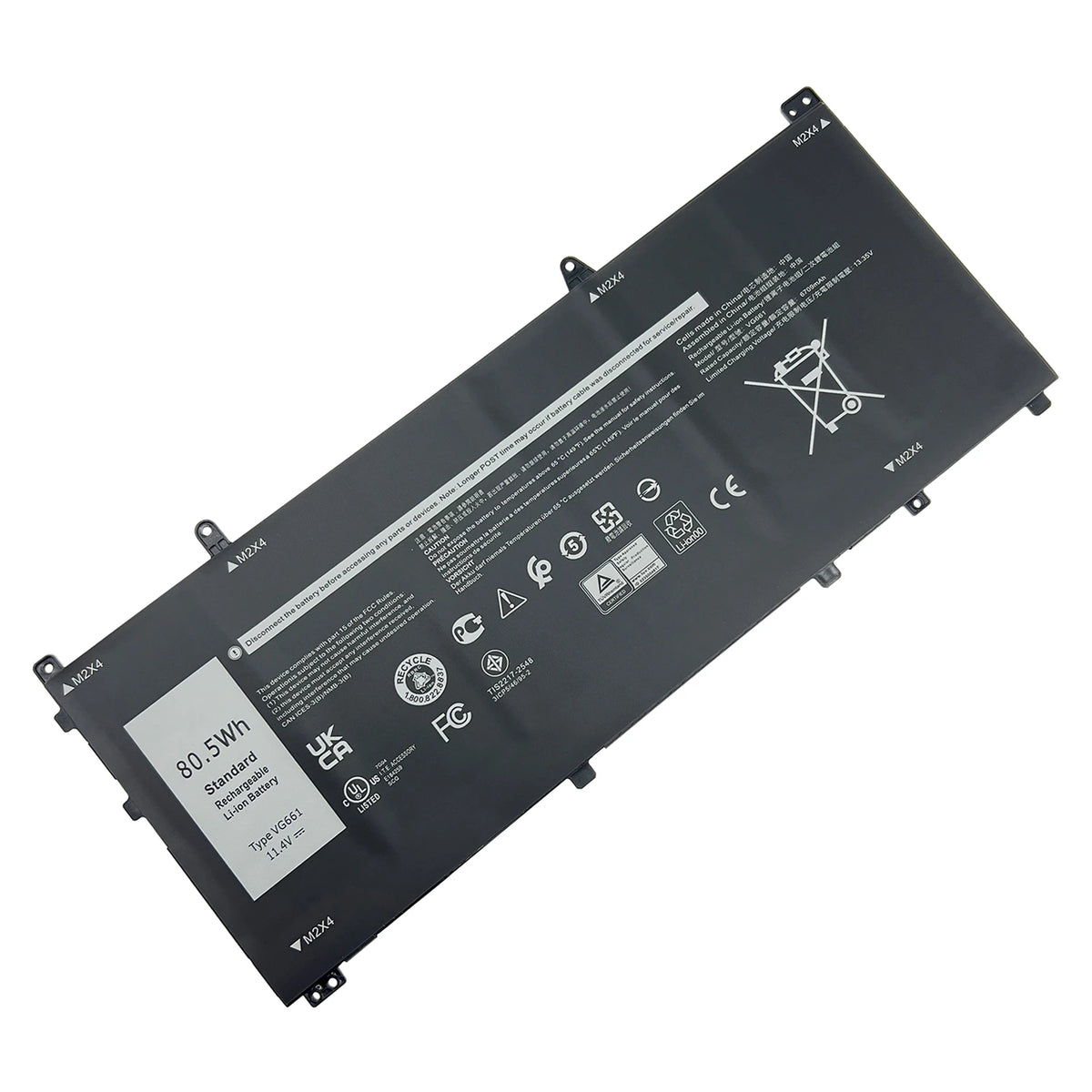 INTIFO VG661 Laptop Battery Compatible with Dell Alienware X14 R1 R2 GD3C9 V4N84