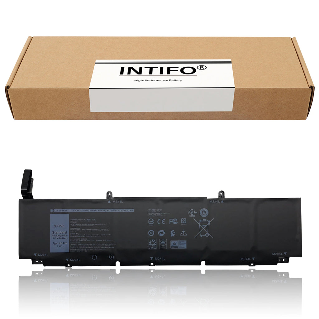 INTIFO XG4K6 Laptop Battery Compatible with Dell XPS 17 9700 Precision 5750 01RR3