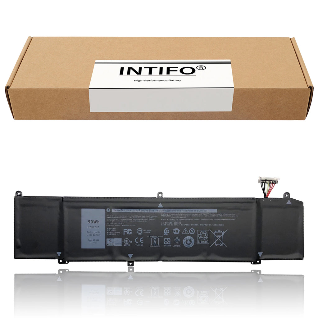 INTIFO XRGXX Laptop Battery Compatible with Dell Alienware 2018 Year Orion M15 P79F M17 R1 P37E G5 5590 G7 7590 7790 1F22N
