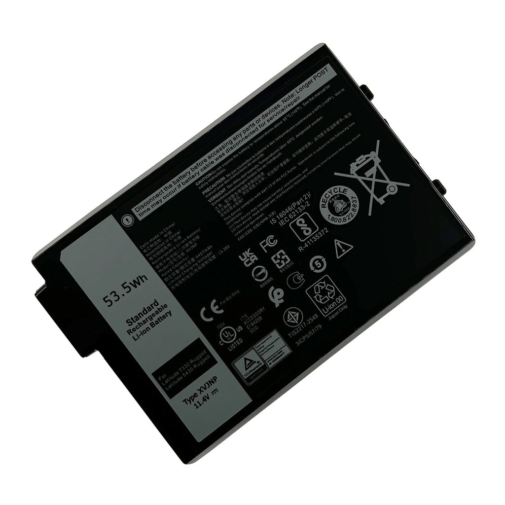 INTIFO XVJNP Laptop Battery Compatible with Dell Latitude 5430 7330 Rugged Extreme 6JRCP